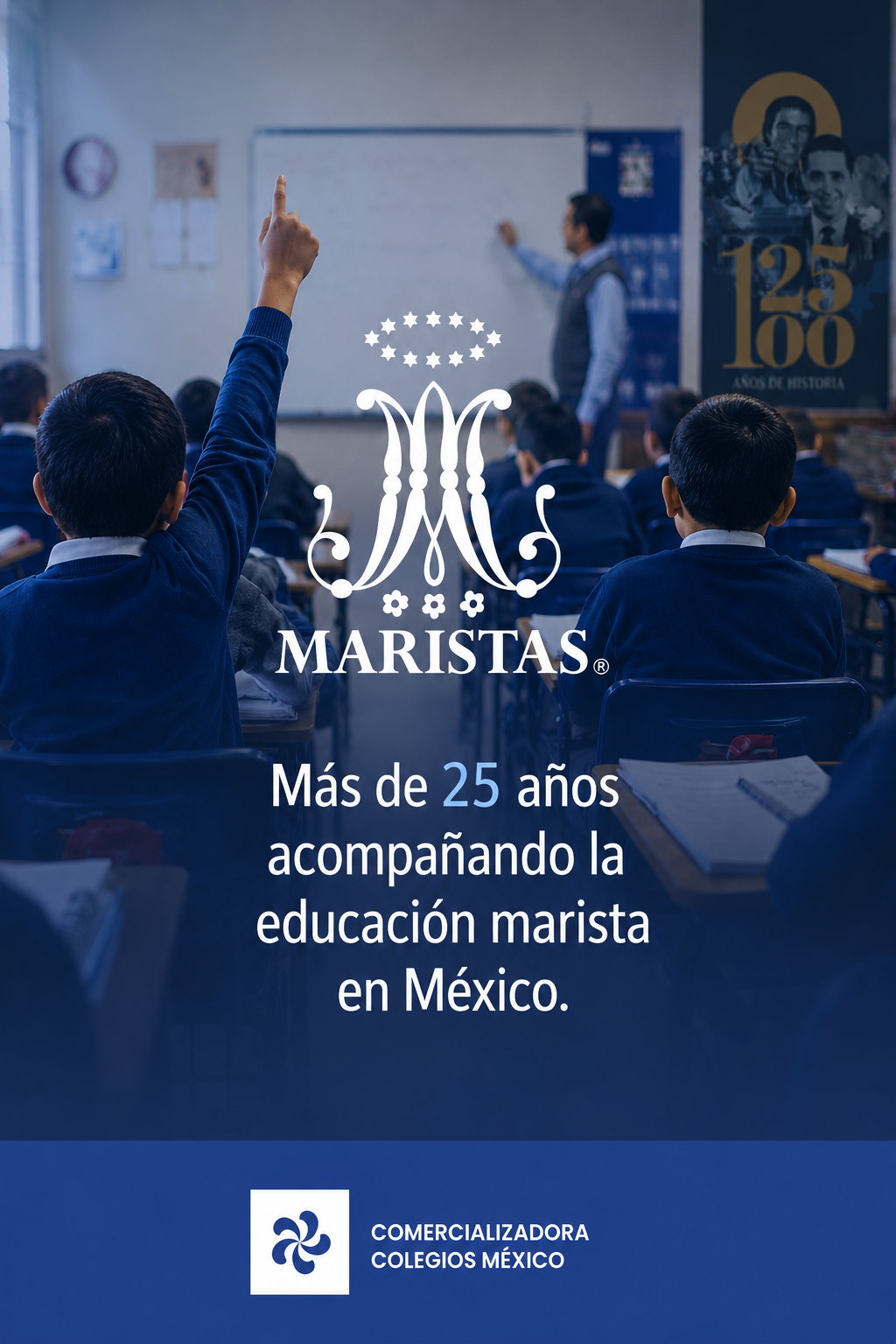 Comunidad marista en aula